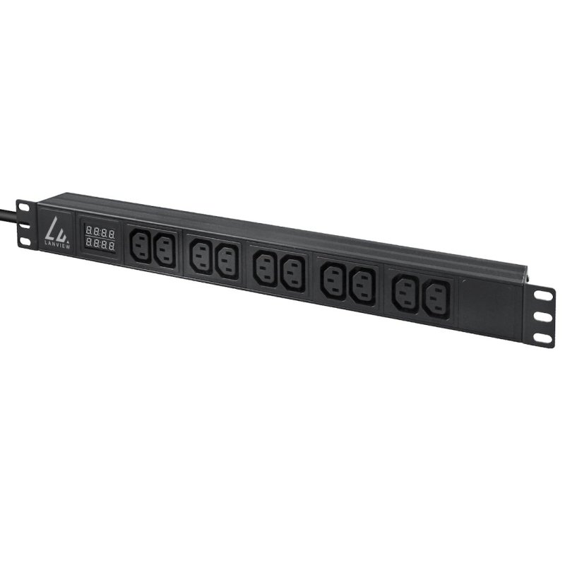 19'' rack mount power strip,