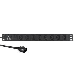 19´´ 8-way c13 outlets with