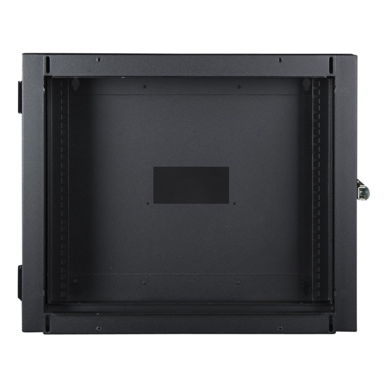 LOGON RWMD09UBL rack cabinet 9U Wall mounted rack Black