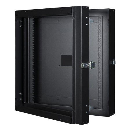 LOGON RWMD12UBL étagère 12U Rack monté sur le mur Noir