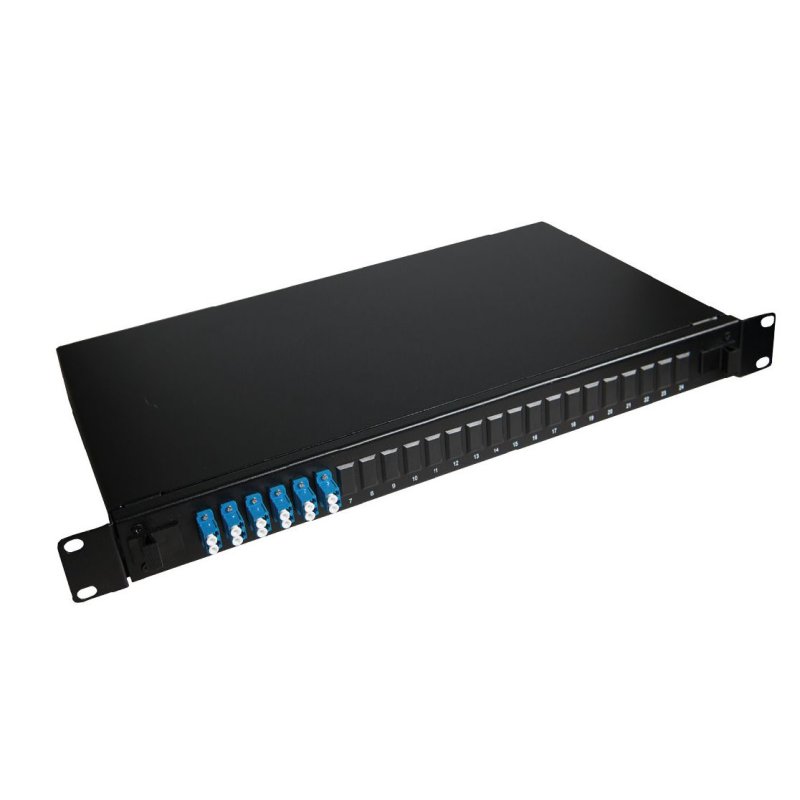 Fibre patch panel 19'' 1U