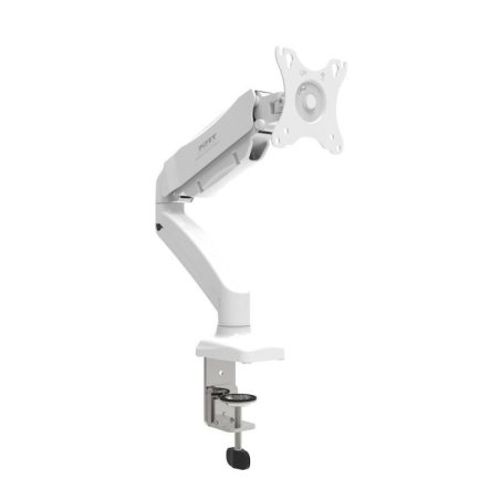 MONITOR ARM VESA SINGLE SCREEN WHITE