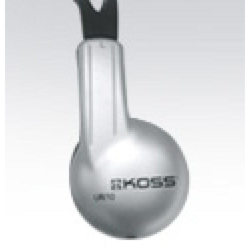Koss UR/10 Headphones Wired Head-band Music Black, Silver