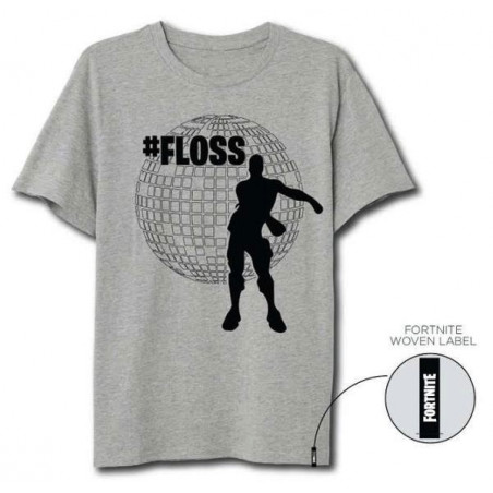 FORTNITE - T-Shirt Floss Grey (XXL)