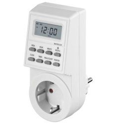 Microconnect GRUTIMER1 minuteur électrique Blanc Programmateur journalier/hebdomadaire