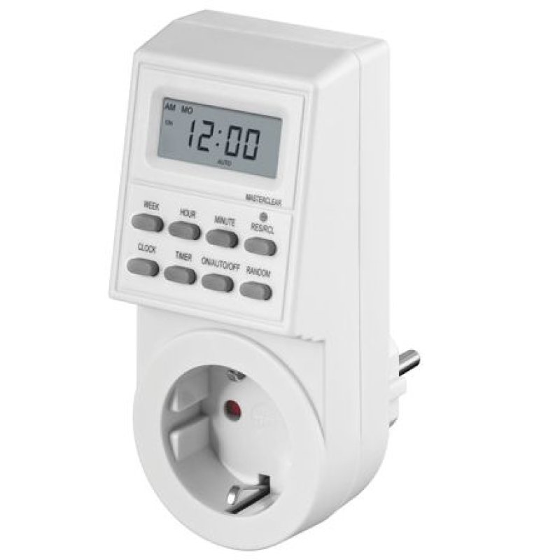 Microconnect GRUTIMER1 electrical timer White Daily/Weekly timer