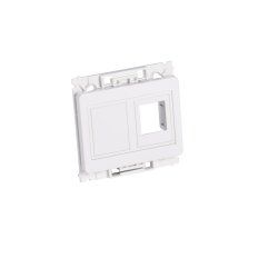 Lanview LVN126160 Plaque de commutation et obturateur Blanc