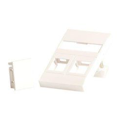 Lanview LVN126097 Plaque de commutation et obturateur Blanc