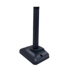 Plastic pole base