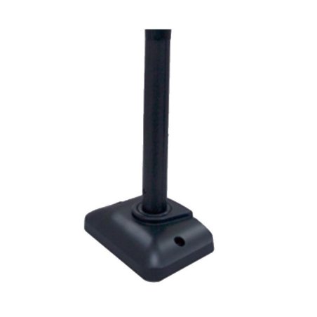 Plastic pole base