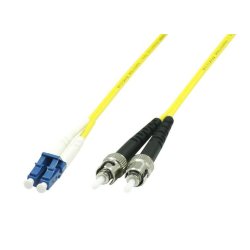 Microconnect FIB411001 InfiniBand/fibre optic cable 1 m LC ST Yellow