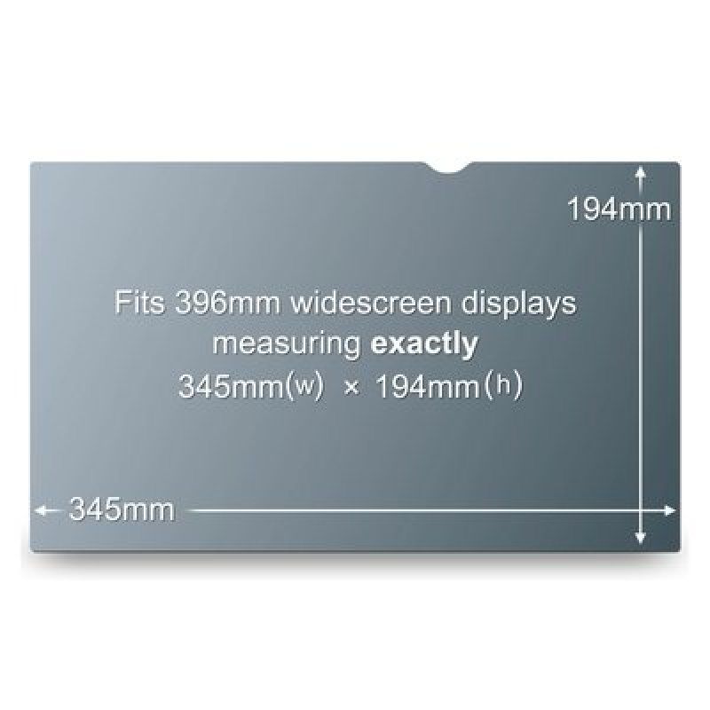 3M Le filtre de confidentialité PF15.6W
