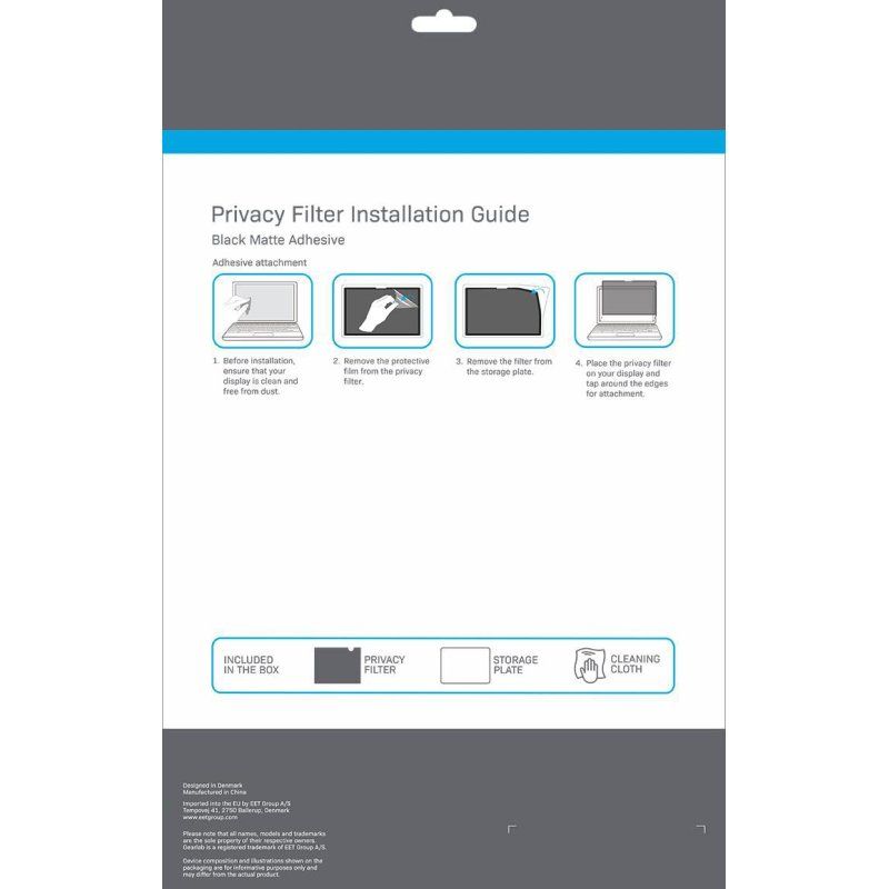 eSTUFF GLBW09236166 filtre anti-reflets pour écran et filtre de confidentialité 24,6 cm (9.7") Tablette Filtre de