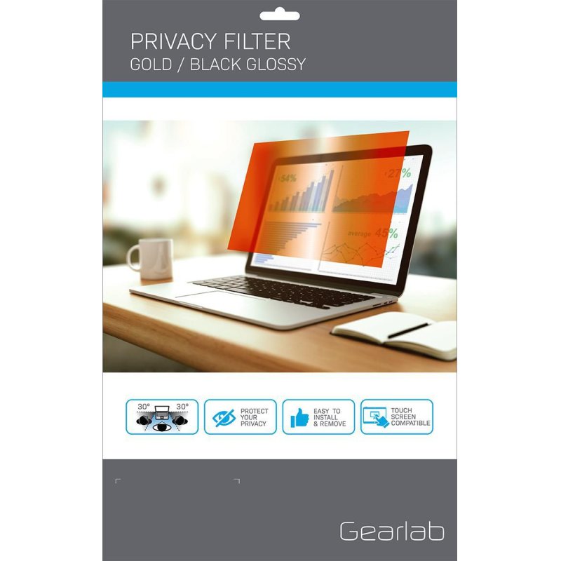 eSTUFF GLBG14310175 display privacy filter 35.6 cm (14") Laptop Frameless display privacy filter