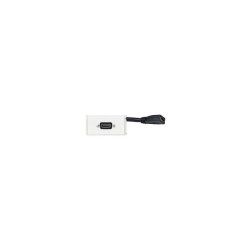 Vivolink WI221273 prise de courant HDMI Blanc