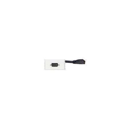 Vivolink WI221273 prise de courant HDMI Blanc