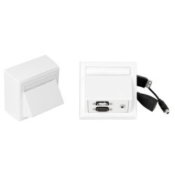 Wall HDMI, USB AUD 3,5mm
