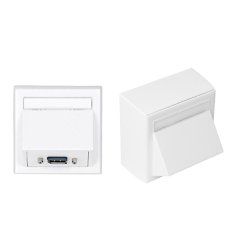 Vivolink WI221196 prise de courant DisplayPort Blanc