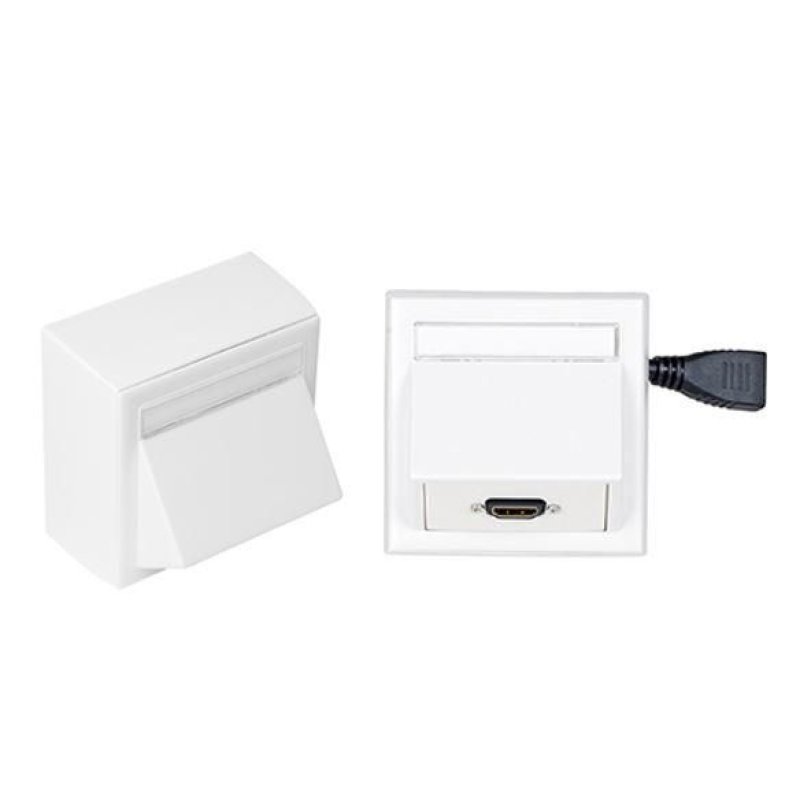 Vivolink WI221184-AMP prise de courant HDMI Blanc
