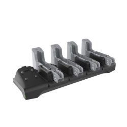 Zebra CRD-ET4X-4S8I1-01 chargeur d'appareils mobiles Tablette Noir, Gris Secteur Intérieure