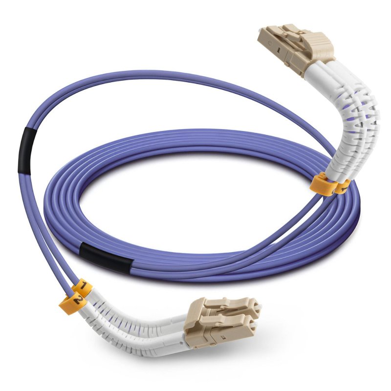 Lanview LVO231812-FLEX câble InfiniBand et à fibres optiques 3 m LC LC/LC Violet