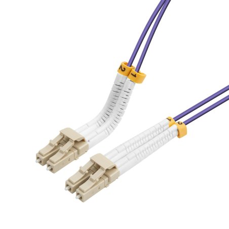 Lanview LVO2318005-FLEX câble InfiniBand et à fibres optiques 0,5 m LC LC/LC Violet