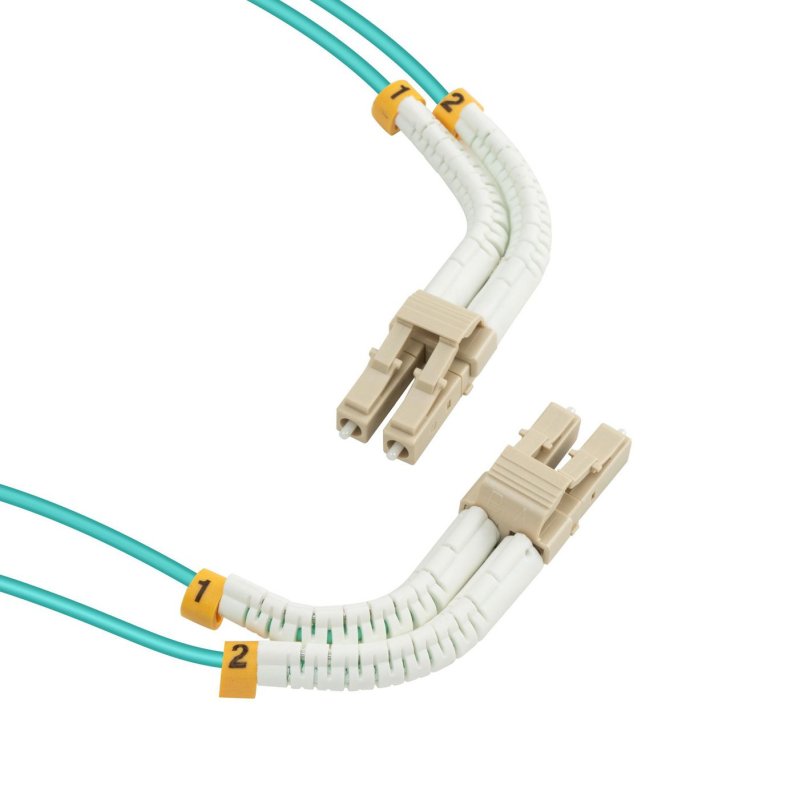 Lanview LVO231301-FLEX InfiniBand/fibre optic cable 2 m LC LC/LC Aqua colour