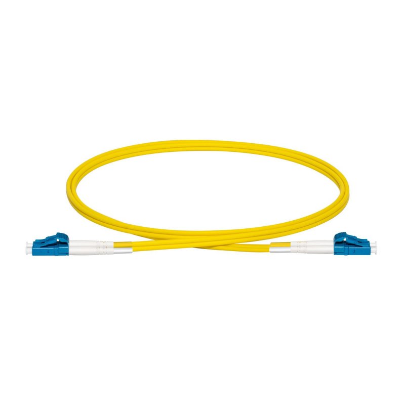 Lanview LVO231408 InfiniBand/fibre optic cable 3 m 2x LC Yellow