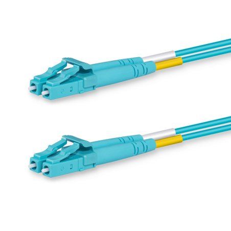 Lanview LVO231469 câble InfiniBand et à fibres optiques 1 m 2x LC Couleur aqua