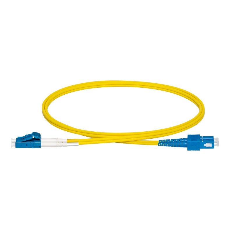 Lanview LVO231495 câble InfiniBand et à fibres optiques 10 m 2x LC 2x SC Jaune