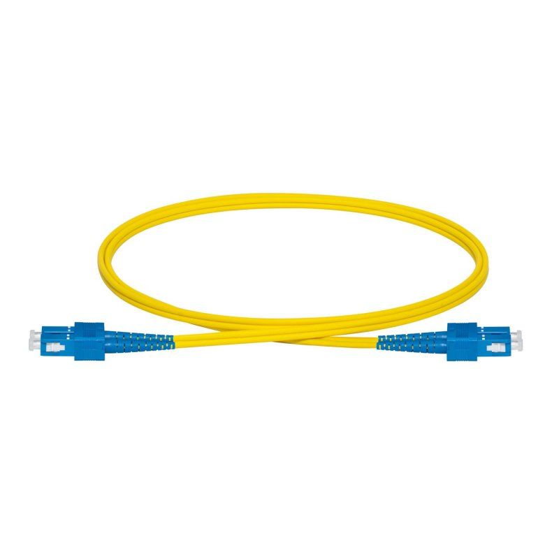 Lanview LVO231379 InfiniBand/fibre optic cable 5 m 2x SC Yellow