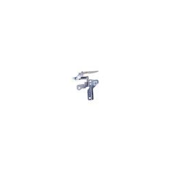Left LCD hinge assembly for