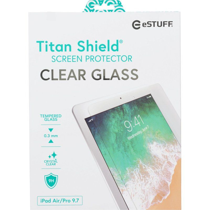 eSTUFF Screen Protector for iPad 9.7" All Models - Clear
