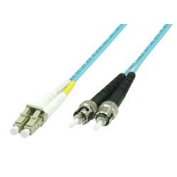 Microconnect FIB412003 câble InfiniBand et à fibres optiques 3 m LC ST Bleu