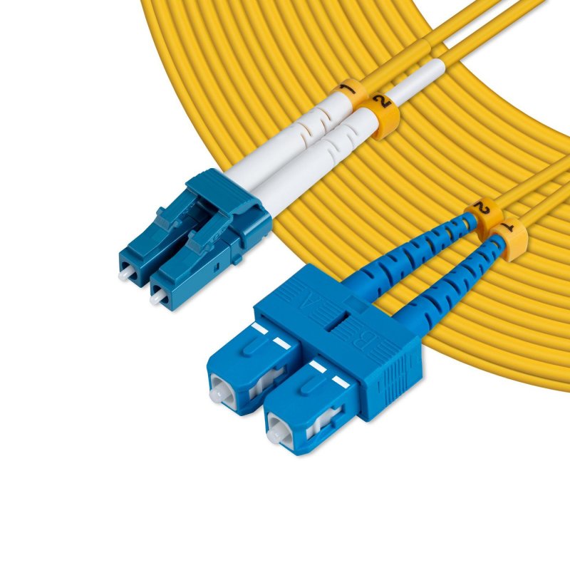 Microconnect FIB421015 InfiniBand/fibre optic cable 15 m LC SC Yellow