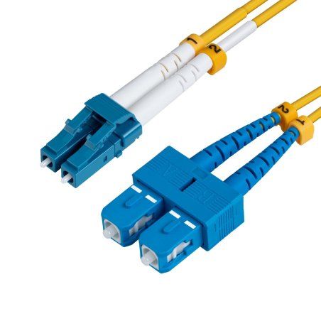 Microconnect FIB421007 câble InfiniBand et à fibres optiques 7 m LC SC Jaune