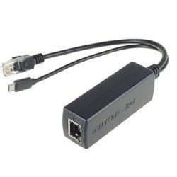Microconnect MC-POESPLITTER network splitter Power over Ethernet (PoE) Black