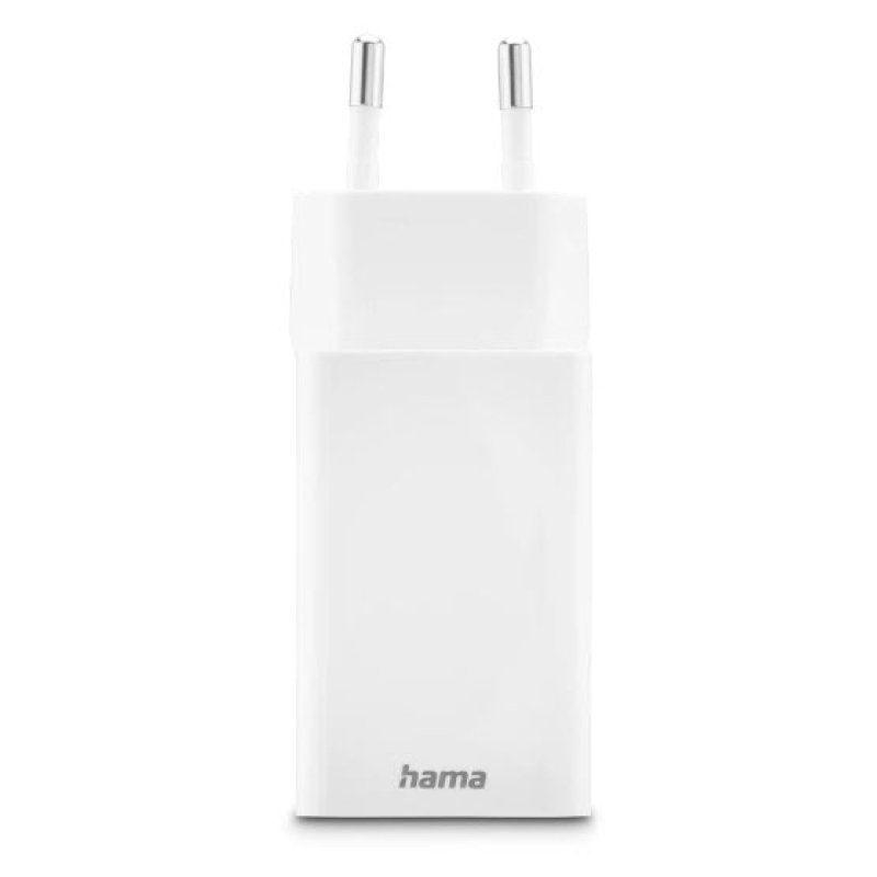 Hama 00201993 chargeur d'appareils mobiles Téléphone portable, Ordinateur portable, Smartphone, Tablette Blanc