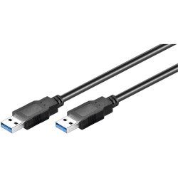 Microconnect USB3.0AA3B câble USB USB 3.2 Gen 1 (3.1 Gen 1) 3 m USB A Noir