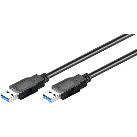 Microconnect USB3.0AA3B USB cable USB 3.2 Gen 1 (3.1 Gen 1) 3 m USB A Black