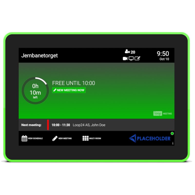 Loop24 LM-8058 meeting room display 20.3 cm (8") 1280 x 800 pixels LED 802.11a, 802.11b, 802.11g, Wi-Fi 4 (802.11n),