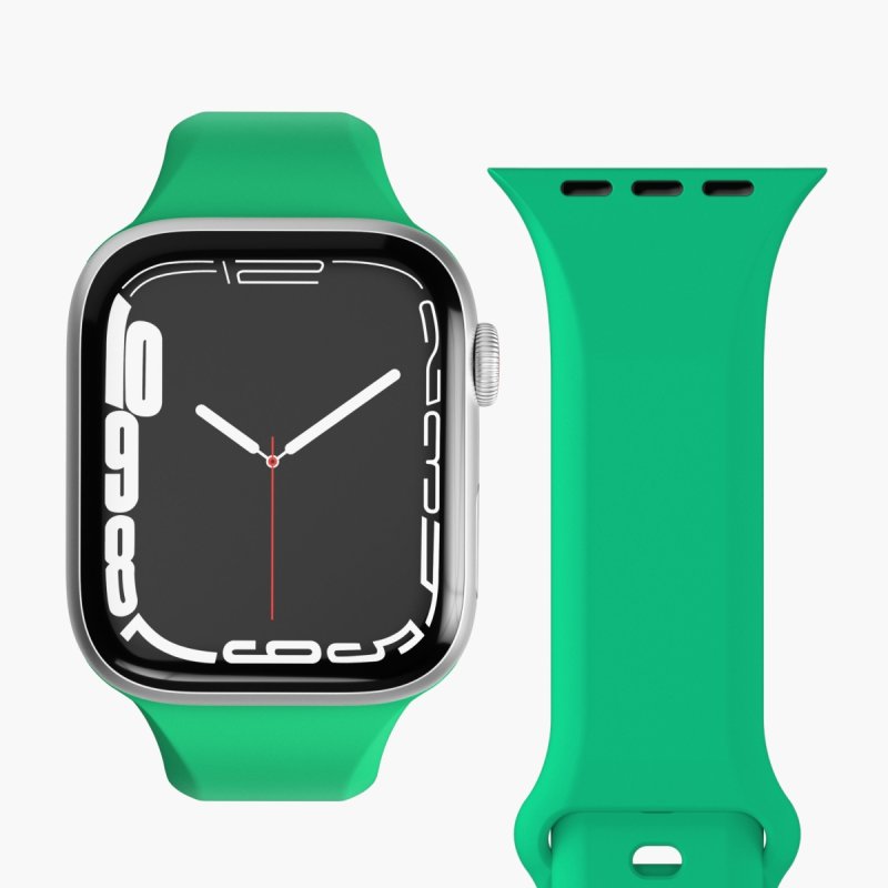 Vonmählen Classic Band 2 Green Haven Collier Vert Silicone