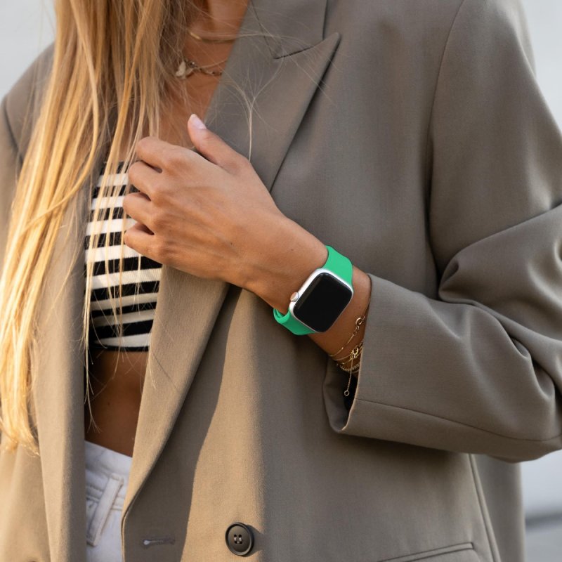 Vonmählen Classic Band 2 Green Haven Collier Vert Silicone