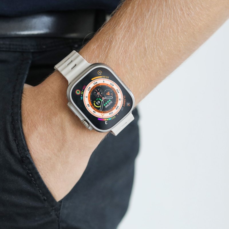 Vonmählen Wave Band 2 Collier Crème Silicone