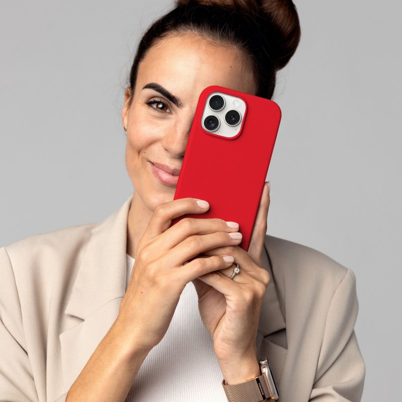 Vonmählen Soft Silicone Case für iPhone 16 Pro Max firecracker