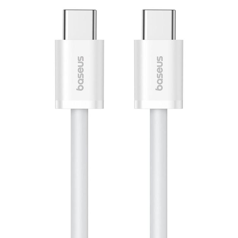 Baseus Superior Series 2 Fast Charging Data Cable Type-C to Type-C 30W 1m Moon White