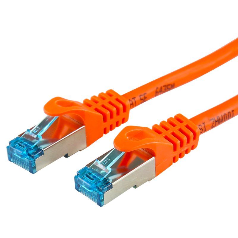 LOGON TCR55SS050O networking cable Orange 5 m Cat5e SF/UTP (S-FTP)