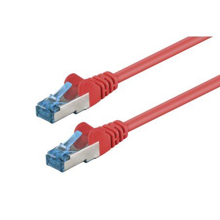 LOGON TCR6ASS0025R câble de réseau Rouge 0,25 m Cat6a S/FTP (S-STP)