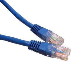 LOGON FTP Cat5e 10m networking cable Blue