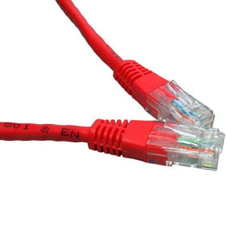 LOGON FTP Cat5e 3m câble de réseau Rouge